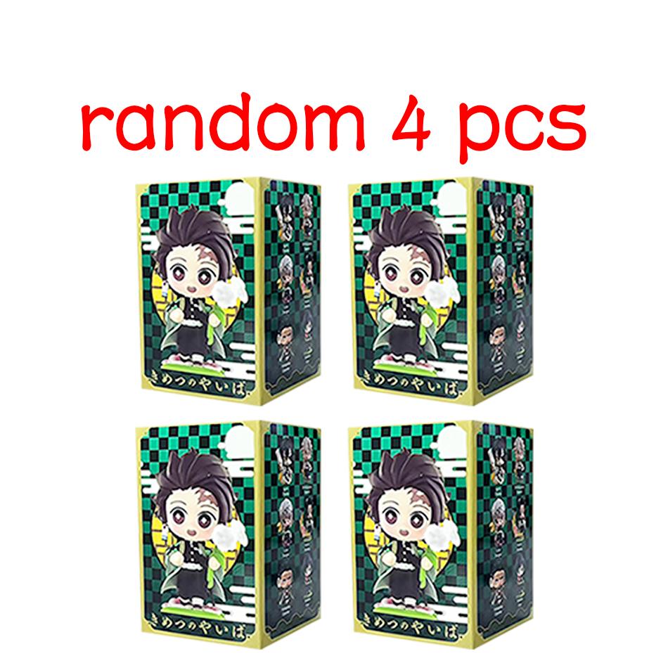 Demon Slayer Tanjiro Kamado Nezuko Anime Zeichentrickfigur Blindbox Kreative Personalisierte Statue Modell Ornament Überraschungsgeschenkbox