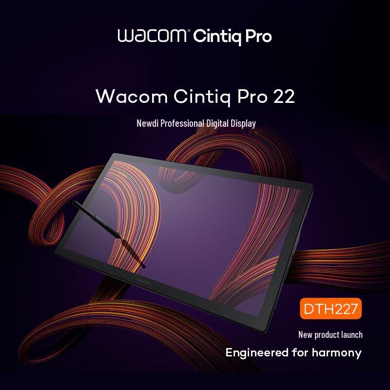 Wacom 16-inch 4K Professional Pen Display with Stand