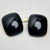 Curved Square Statement Earrings Large Geometric Earrings  Party Daily Accessories