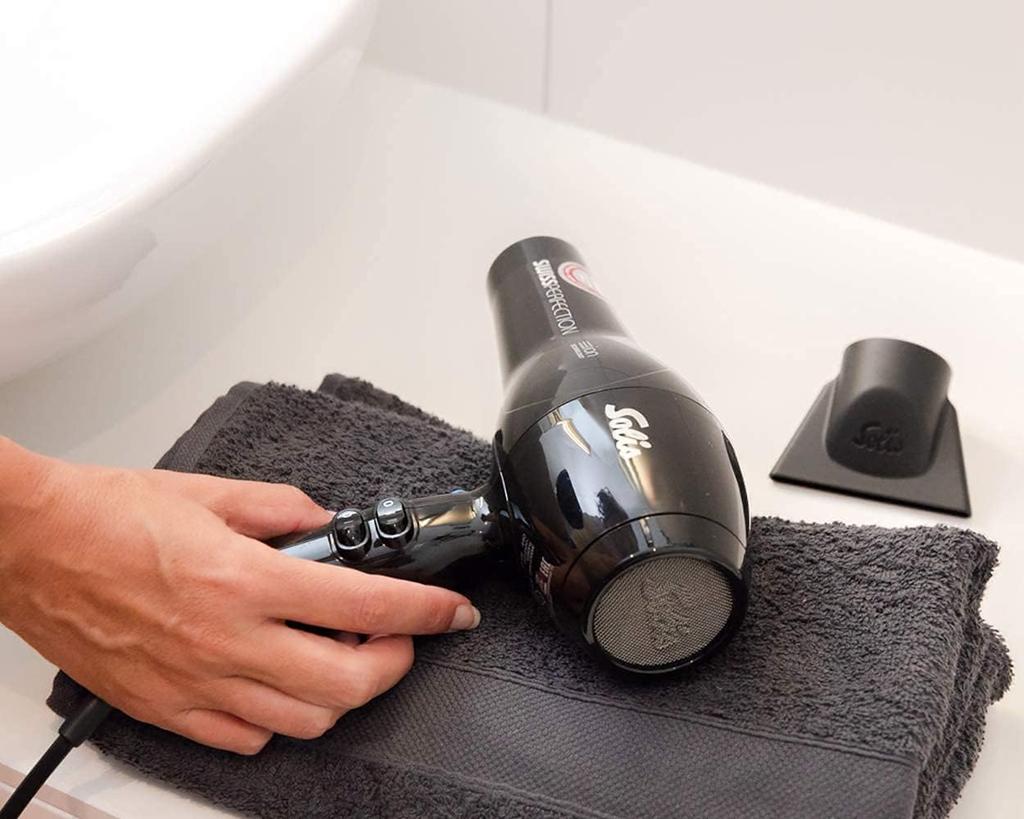 Solis Swiss Perfection Hair Dryer Black SD440B