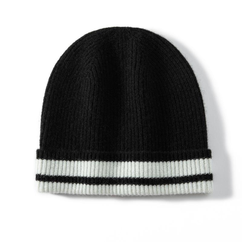 Cashmere Hat Women's Solid Color Versatile Painter Hat Fashion Street Bag Hat Knitted Wool Hat Casual Batch