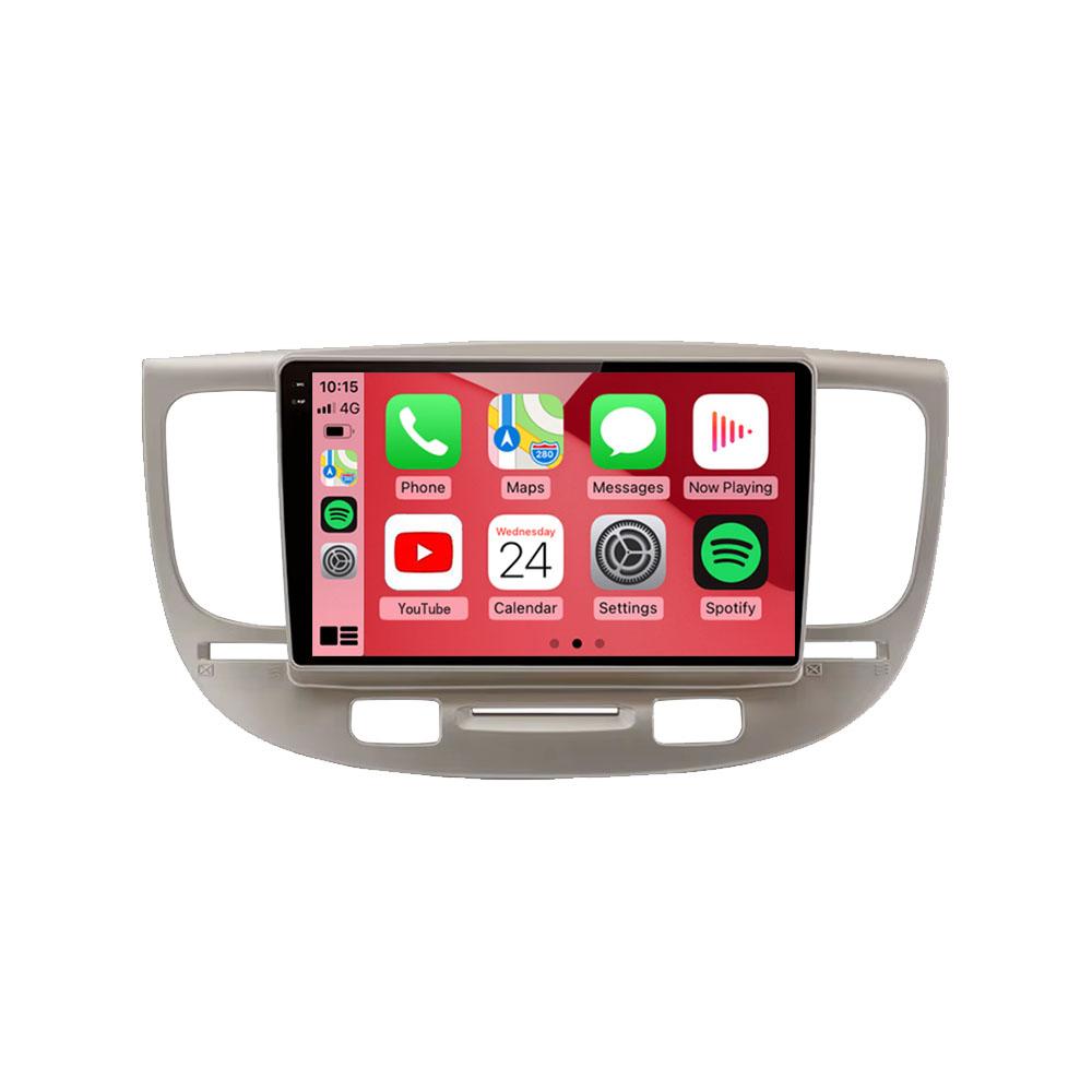 Android 14 For Kia RIO 2 RIO2 2005-2011 Car Radio Multimedia Stereo Navigation Wireless Carplay Android Auto GPS 5G Wifi Screen