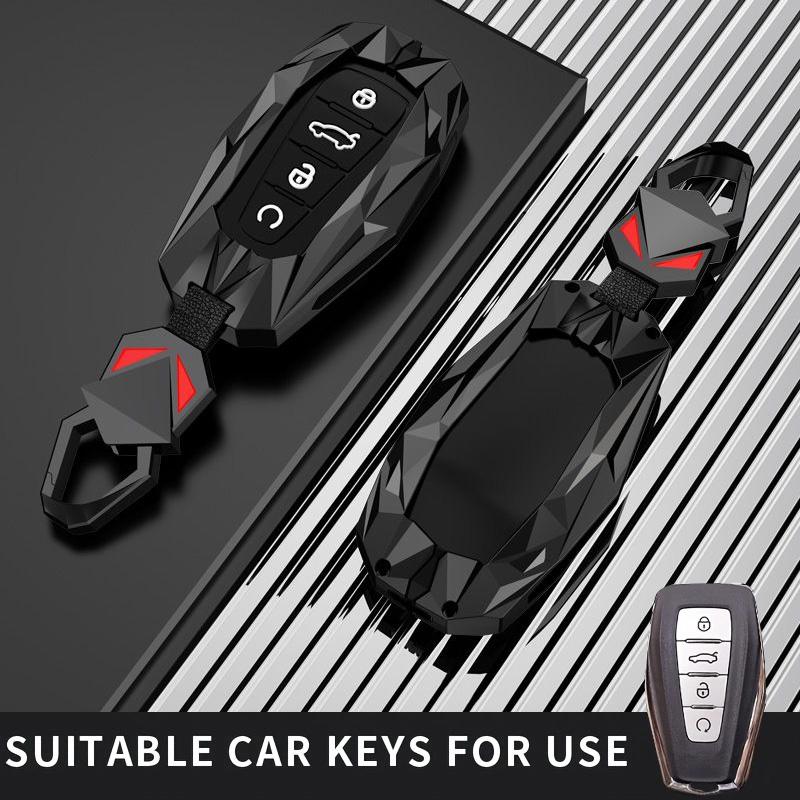 Fit For Geely Car Key Case Ring Cover For Geely Coolray X6 Emgrand Global Hawk Gx7 Atlas Boyue Nl3 X7 Ex7 Emgrand Kulrey Gt Gc9