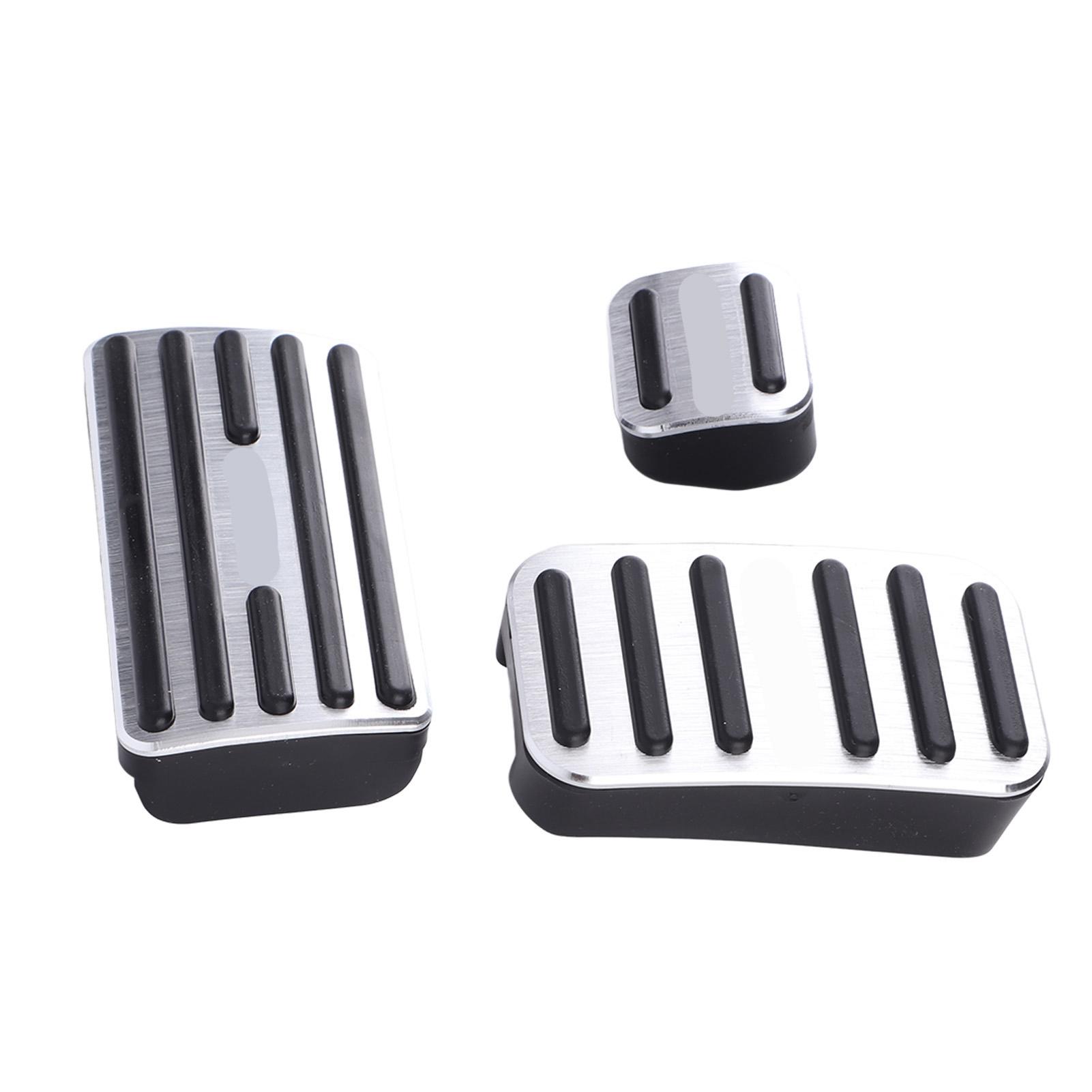 

3 шт. Тормозная педаль Алюминиевый сплав Резина Замена для CРВ ЦРВ 20122016