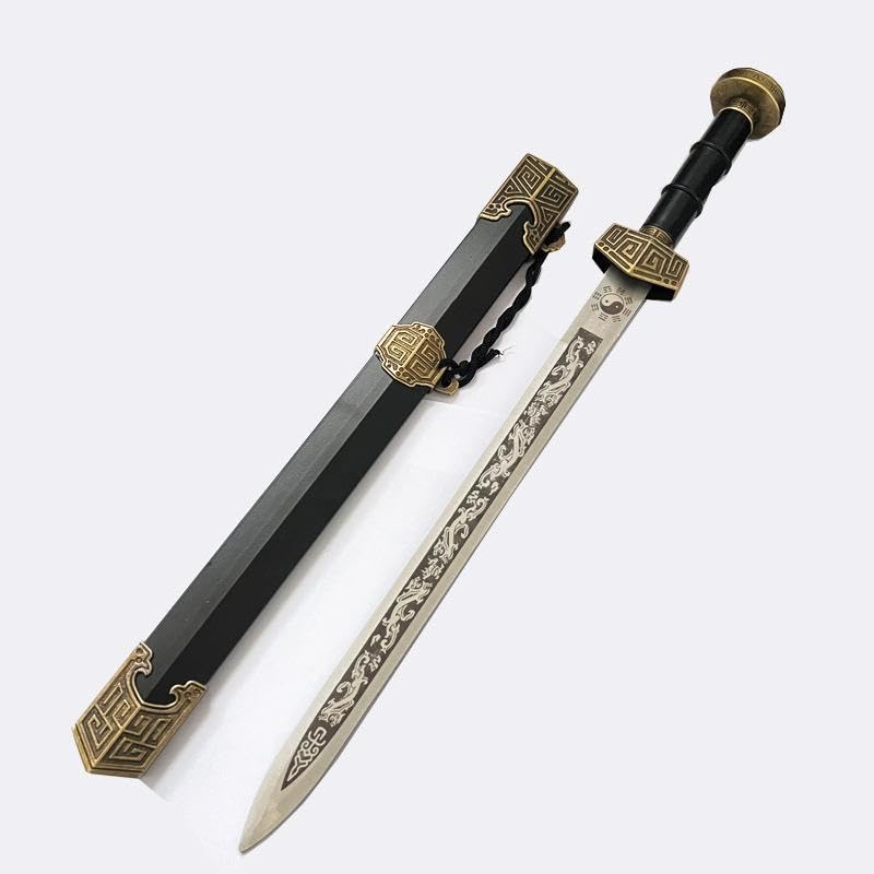 [Nekogamiyama] Qin Shi Huang's Sword, 42cm Long / Miniature Figurine, Collectible, Interior Decor