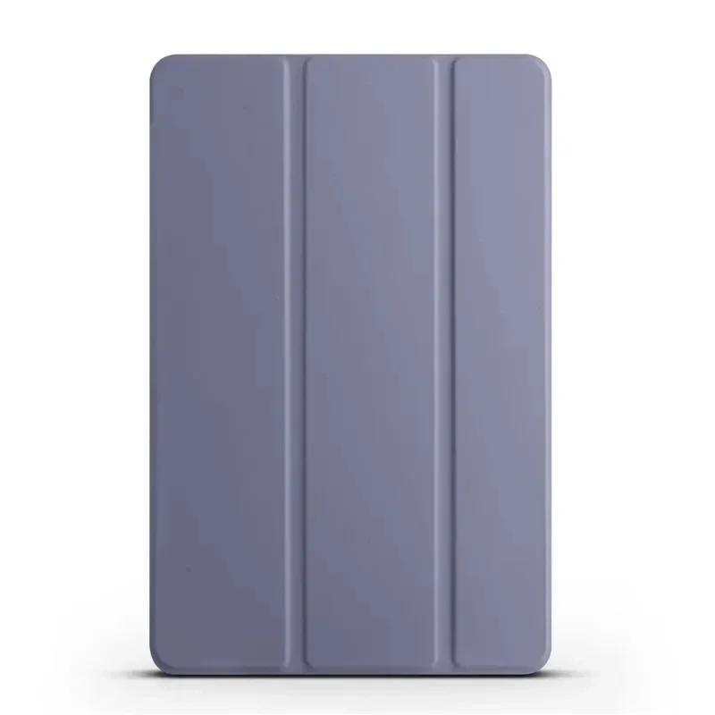 Pour Étui Xiaomi Pad 7 11.2  Étui en Cuir PU à Rabat Magnétique Support Arrière Souple en TPU Étui pour Tablette Xiaomi Pad 7 Pro 11.2 pouces Xiaomi Pad 7Pro 11.2 gris lavande