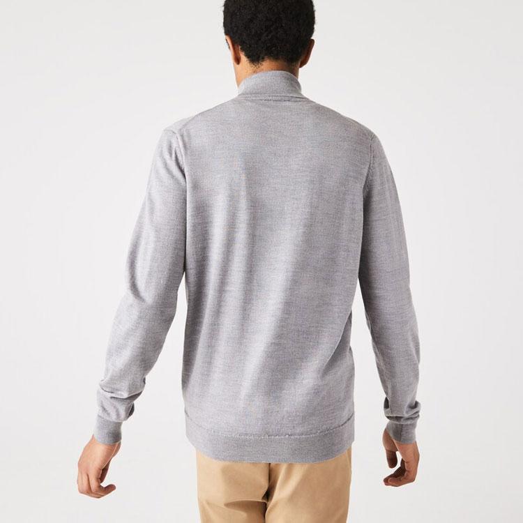 LACOSTE Sweaters Men's Gray Turtleneck Moderate AH1959-YRD