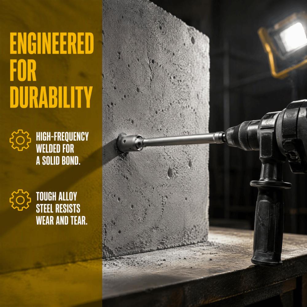 320mm Length Drill Adapter Shank SDS Plus Shank Hollow Core Drill Bit  Hammer Drill Use