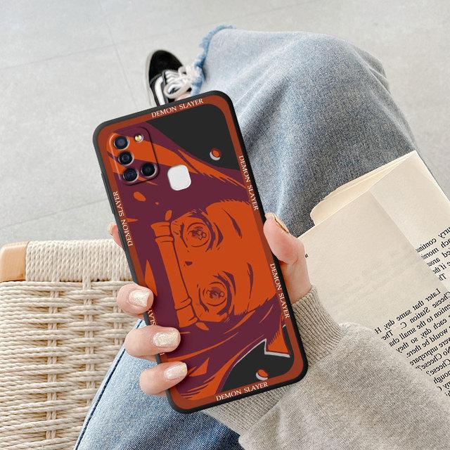 Demon Slayer Anime Kimetsu No Yaiba Phone Case For Samsung Galaxy A10 A10s A03s A04s A20e A40 A02s A70 A03 Core A04 A02 Cover