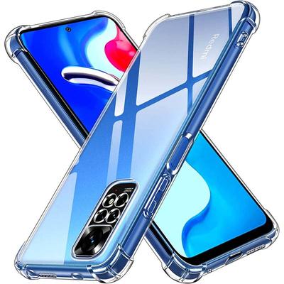 Clear Case For Xiaomi Redmi Note 11 11S 11 Pro 5G Thick Shockproof Soft Silicone Phone Cover for Redmi Note 12 Pro 10 Pro 10S 9S