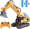 Remote Control Excavator Toy for Kids Remote Control with Light and Music