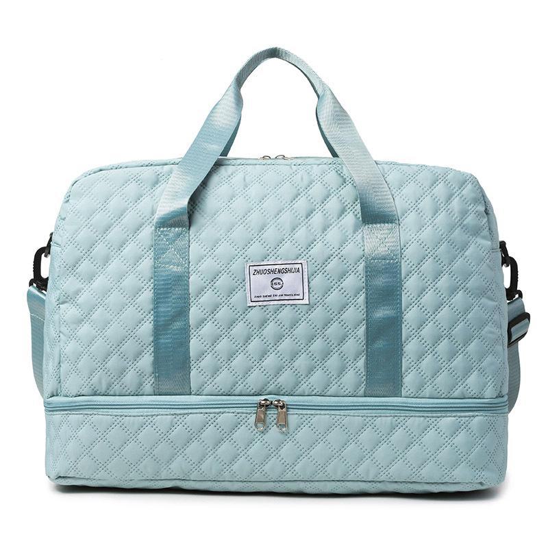 Borsa da Viaggio Grande Capacità con Scomparto per Scarpe - Ideale per Brevi Viaggi e Fitness