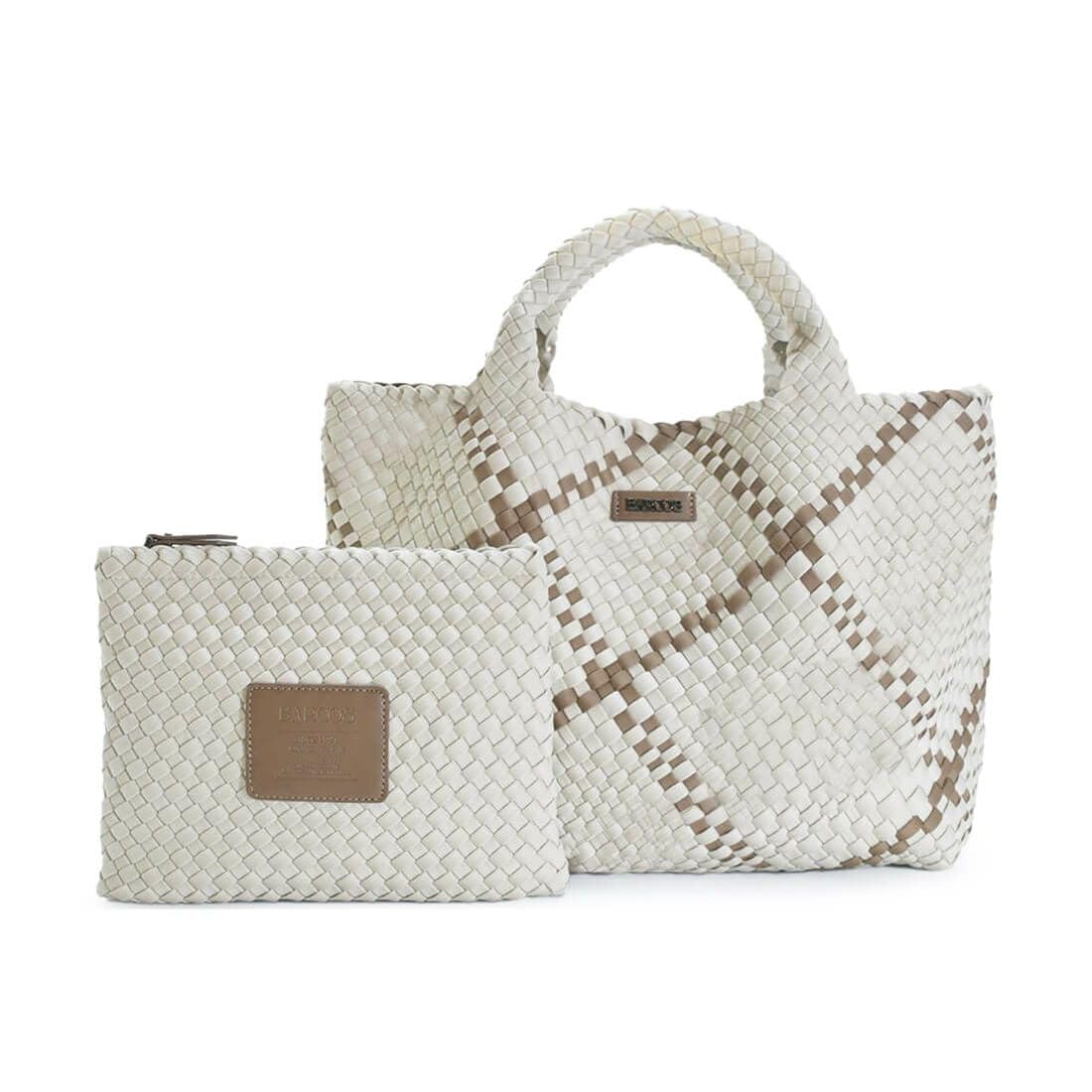

Barcos Mesh One Beige Two-Tone Handbag, Women s, Size, бежевий