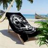 Club America Print Beach Towel, Large Soft Quick Dry Towel for Beach Camping Swimming