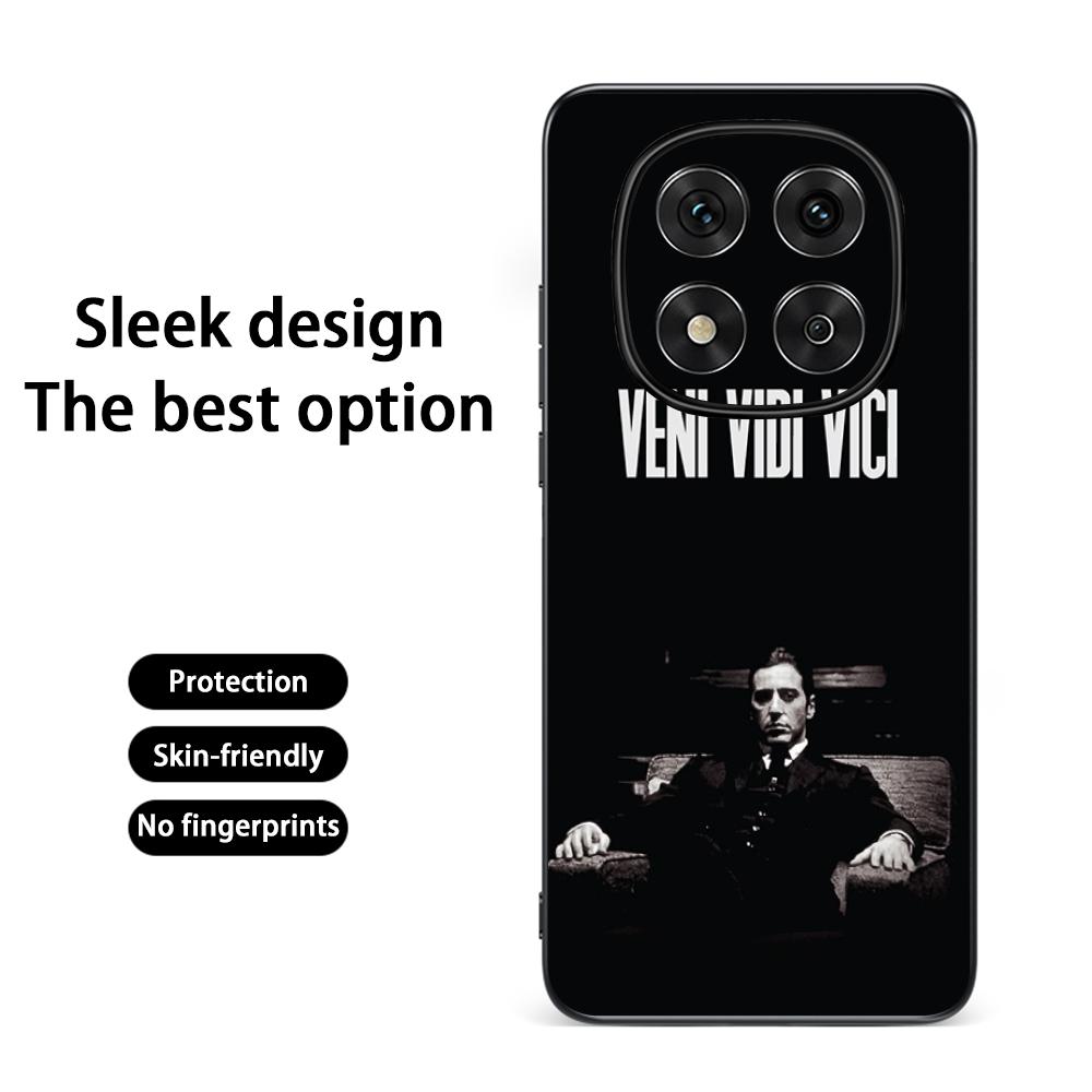 The Godfather Classic Movie Posters Phone Case For Redmi Note 14 13 12 11 Pro Plus S 5G 14C A3 Soft Black Phone Cover