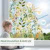 17.7 x45.6 Stained Glass Window Film, Static Cling Window Privacy Film Decorative For Bedroom