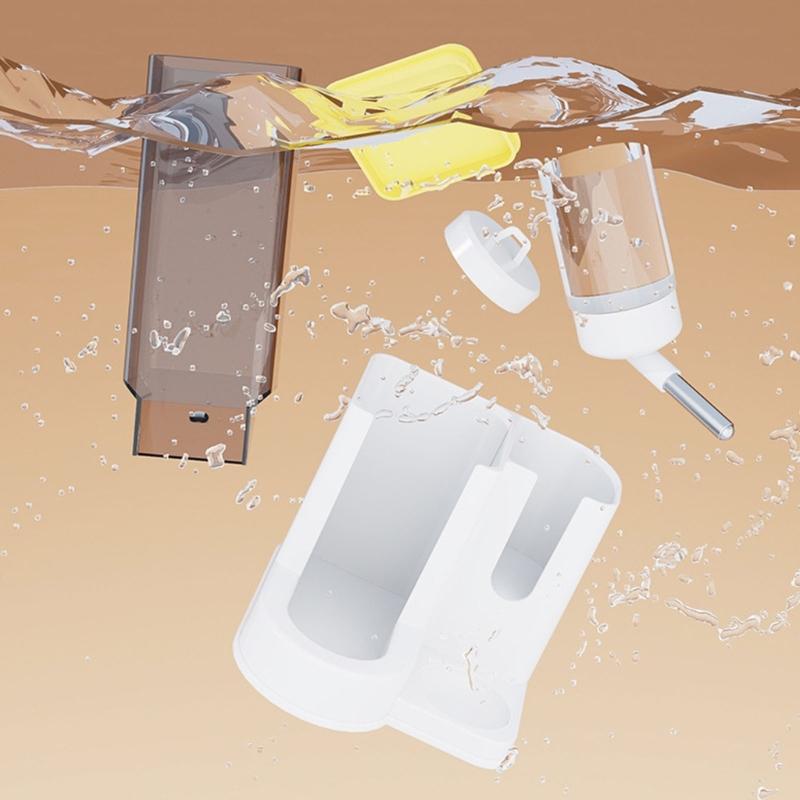 Automatic Hamster Feeder and Water Dispenser with Touch Sensitive Pin Design for Safe Drinking and Easy Monitor