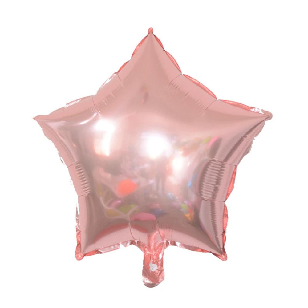 Palloncini Foil Cuore Oro Rosa 18 pollici Gonfiabili Elio Palloncini Decorazione Matrimonio Festa di Compleanno Palloncino Forniture Baby Shower
