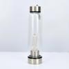 Hexagonal Prism Crystal Glass Water Cup with Magic Wand Spa Design - Custom Logo Option Available