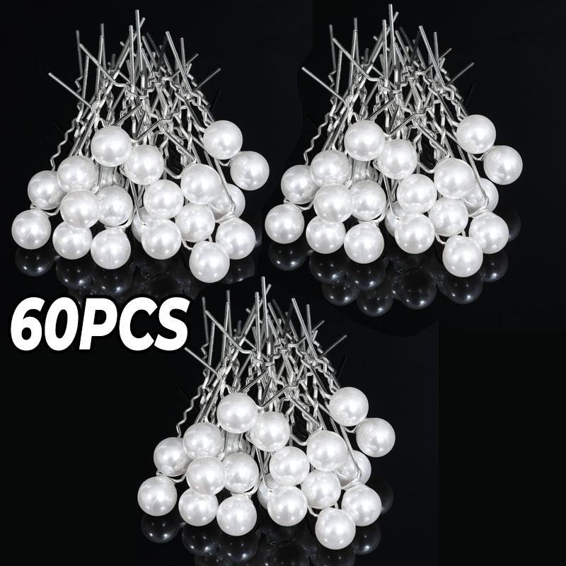 Wedding Pearl Hairpins For Women Bride Bridal Hair Accessories Fashion Women Hair Clips Many Wedding Hair Jewelry Hairpin
