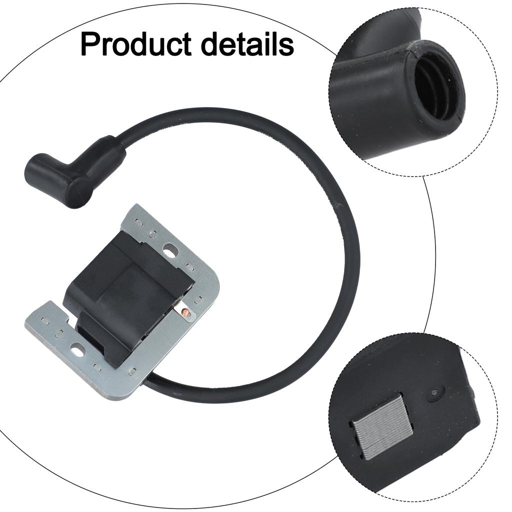 For Equipment Maintenance Black Ignition Coil Solid Material Stable Operation Easy Installation Practical Part