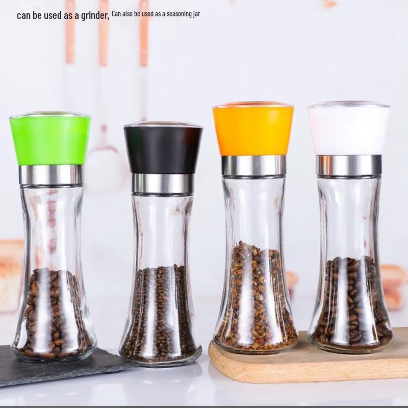 Ручная стеклянная мельница для специй Zhi Shi