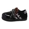 Leopard print casual moral training shoes will increase in height in the autumn of 22 years. Platform casual board shoes