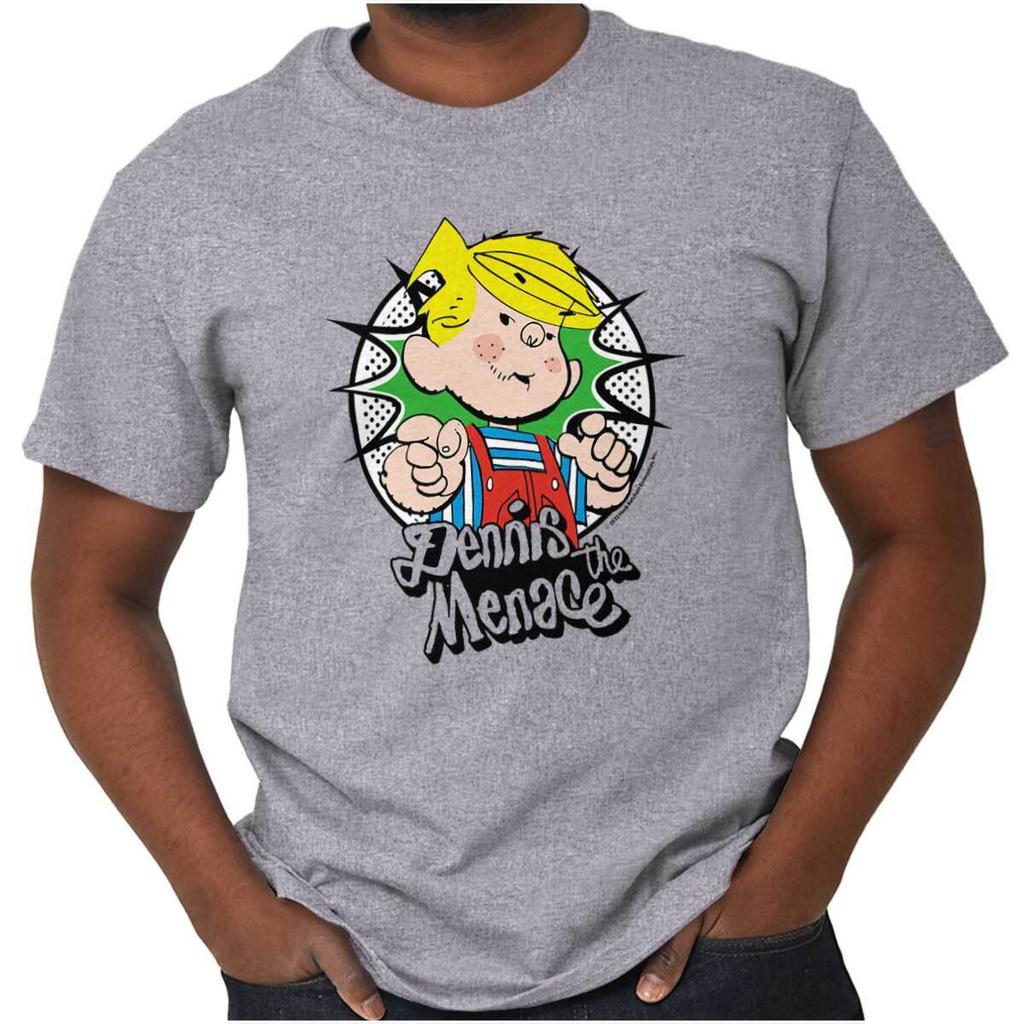 Retro Old School Dennis The Menace Graphic T Shirt Men or Women