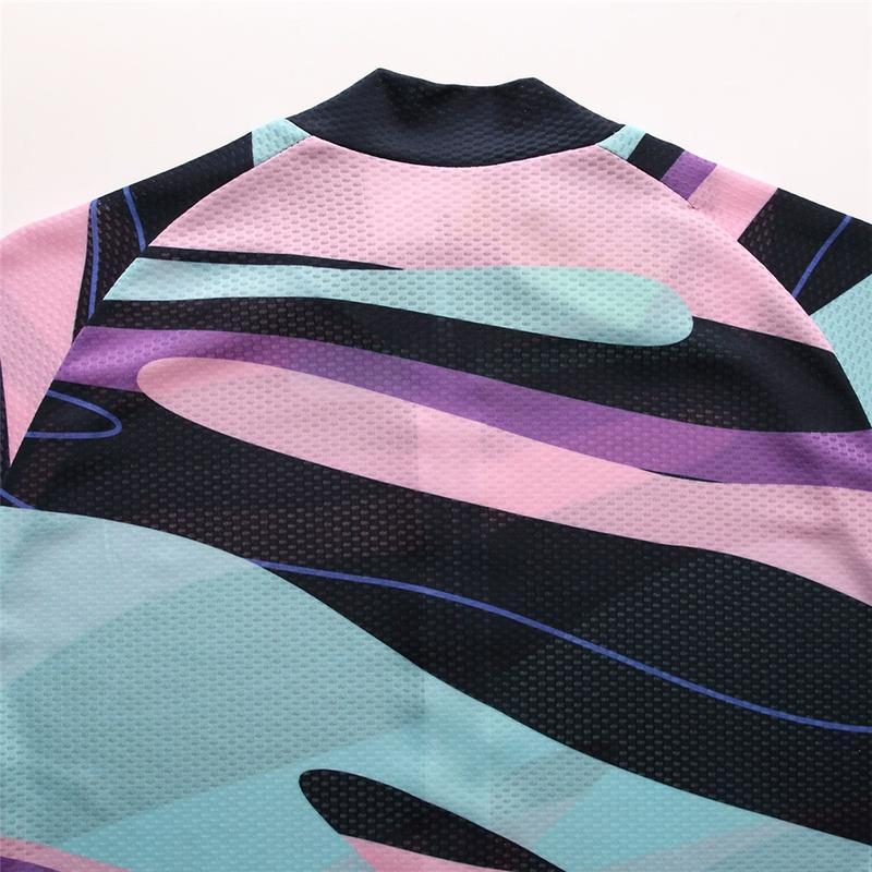Summer Short Riding Bicycle Cycling Clothing Set Men Sport Jerseys Suits White Bib Pants Bicycle Clothes