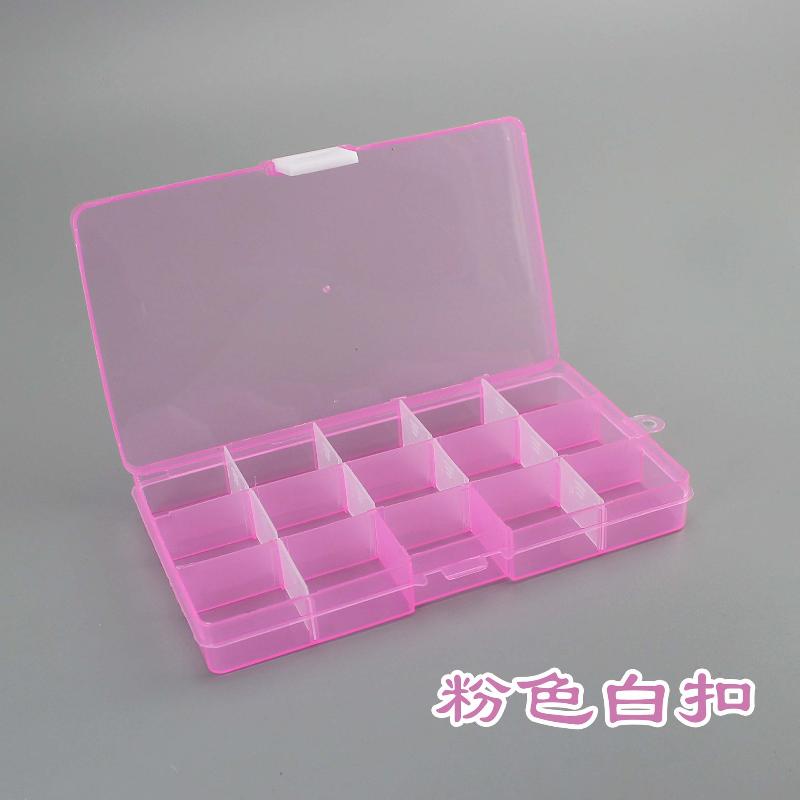 - 1/3PCS Practical Compartment Plastic Storage Box 24 Grids Parts Organizer Box Jewelry Bead Screw Holder Case Display Container