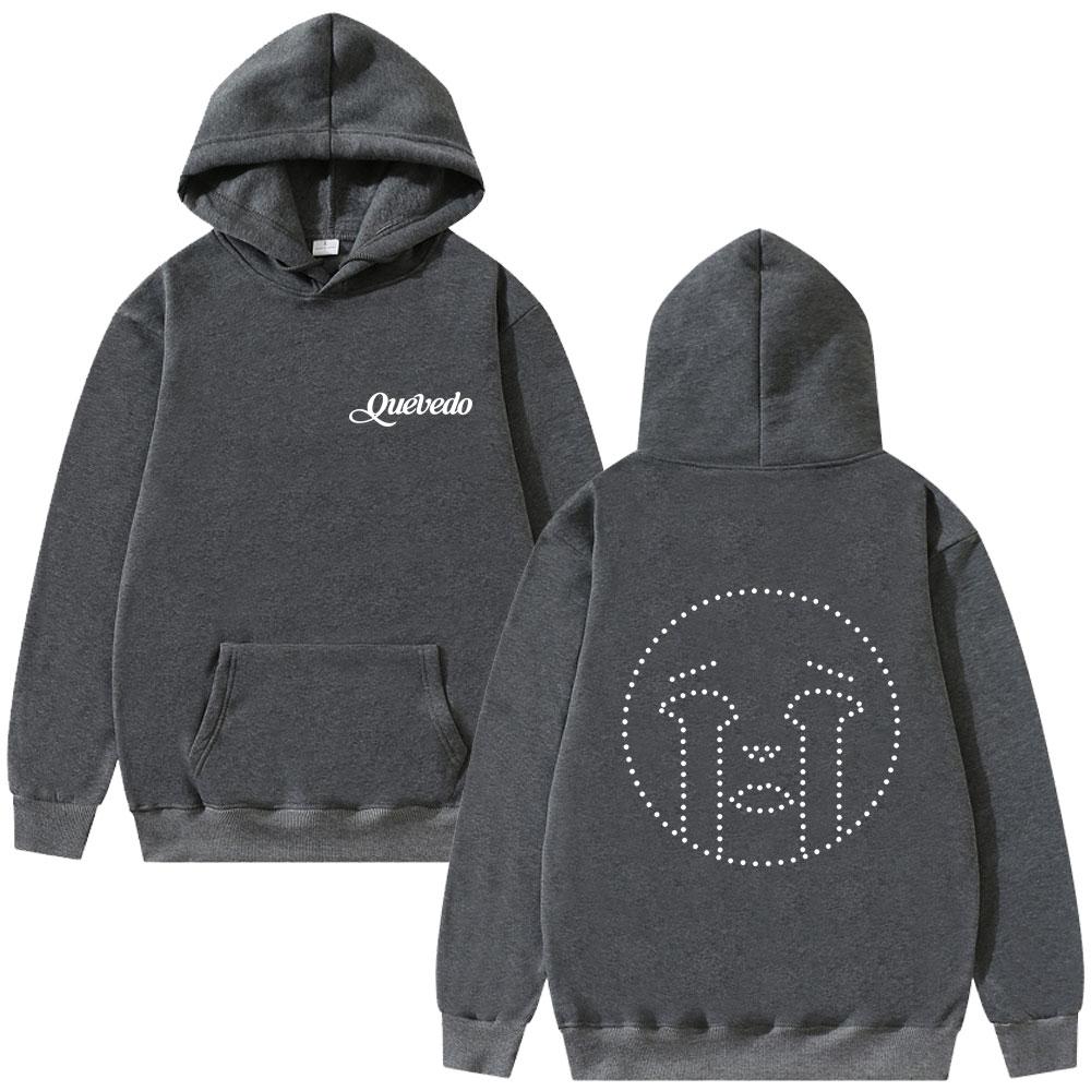 Rapper Quevedo Buenas Noches Hoodie Men Retro Casual Hoodie Men Hip-hop Fashion Trendy Hoodie