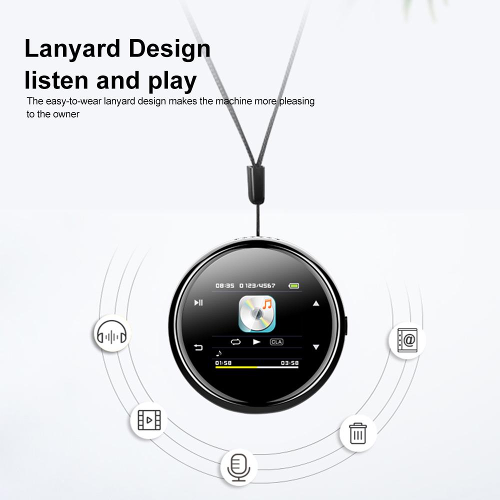 M20 Multifunction Bluetooth-compatible Mp3 Player Speaker Touch Screen Mp3 E-book Video Audio Playback Recorder For Android Otg