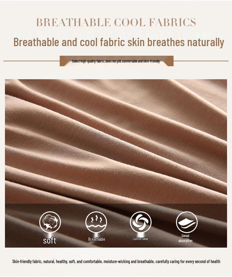 Damen Modal Langarm T-Shirt mit gepolstertem Stehkragen und eingebautem BH-Cup - Ideal als Nachtwäsche, Unterwäsche oder als Basisschicht