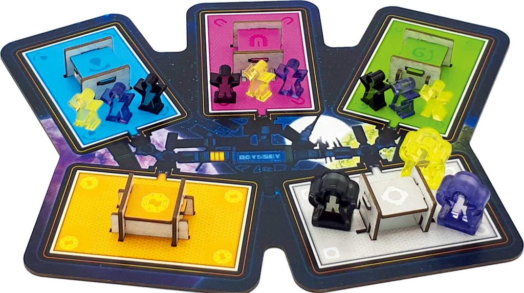 Arclight Spacegate Odyssey Japanese Edition 90 Ages Board Game (2-4 Players, Minutes, 12+)