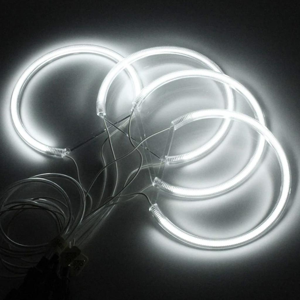 Pierścienie LED Ccfl Eye Light do E46 93-03 Wymiana Wysokiej Jasności Światło Oczy Światło Białe