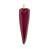 New COACH Calfskin Card Holder Mini Women's Dark Red CZ112-B4PK