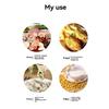 Good-Folding Fry Basket Mesh Container 7 Inch Foldable Deep Fryer Basket With Handle For Frying And Food Presentation