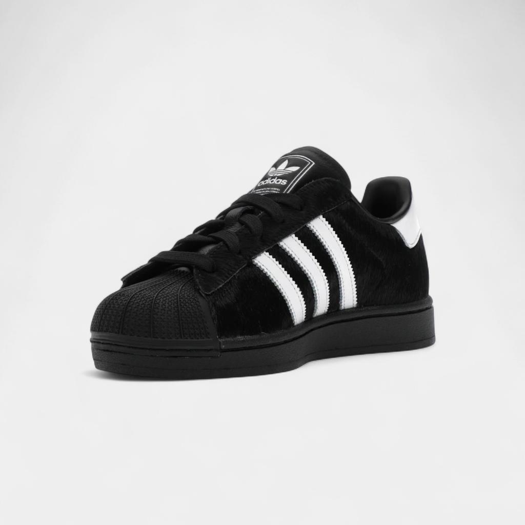 adidas Superstar II Black Ponyhair (Women's)