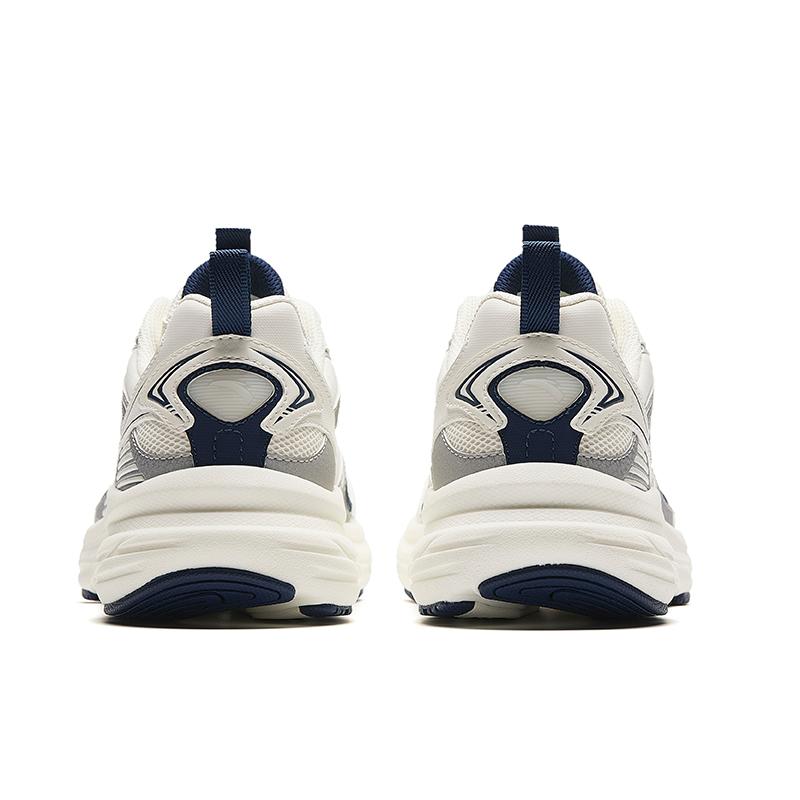 Anta Shock Absorbers Slip Resistant, Abrasion Resistant, Breathable Low Top Casual Running Shoes Women's White Blue Sneakers 922425505-1