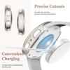 Custodia Bling Diamante per Samsung Galaxy Watch 9 8 40mm 44mm Accessori Guscio Paraurti Protettivo in PC a Muratura Vuoto per Galaxy Watch 8 Cover 44mm 40mm