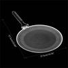 Round BBQ Griddle Pans with Handle NonStick Barbecues Plate Stainsless Steels Bakings Pans Outdoor Travel Campings Fryings Pans