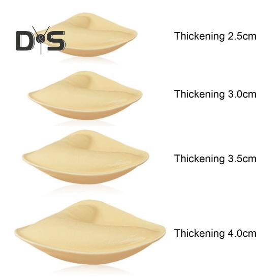 Oboustranné lepící vložky do podprsenky Opakovaně použitelné samolepicí vycpávky do podprsenky push Up Neviditelná vložka do podprsenky pro plavky, sportovní plavky, bez ramínek