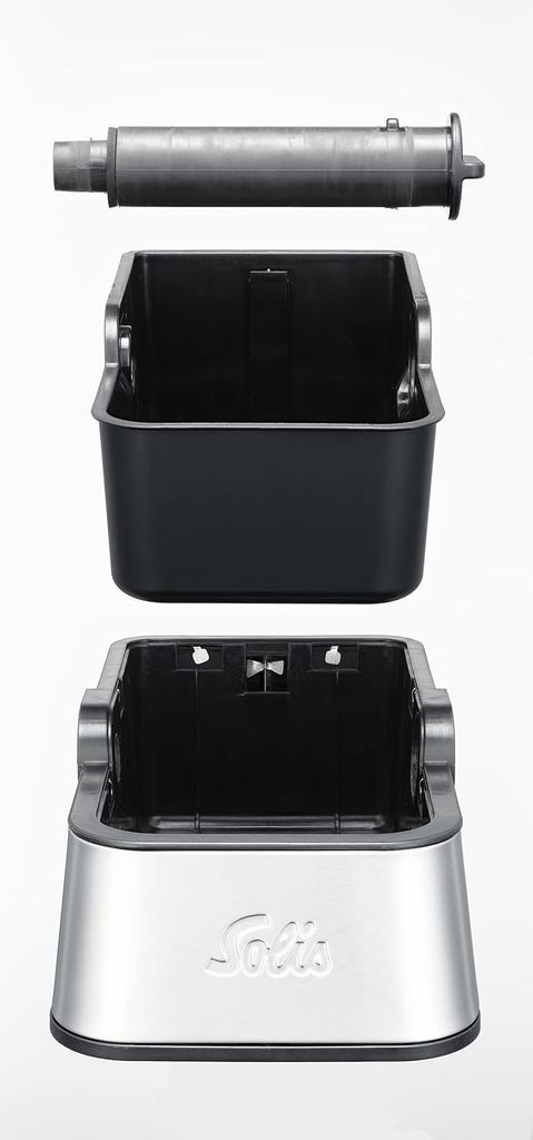 Solis Perfetta Knock Box Espresso Machine Accessory, Black (SKA97843)