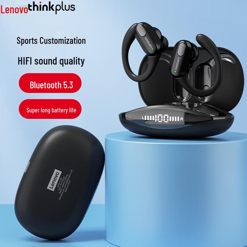 

Беспроводные Bluetooth-наушники Thinkplus XT80 - Высокое качество, Накладные, Модные спортивные и киберспортивные Хиты продаж. чёрный