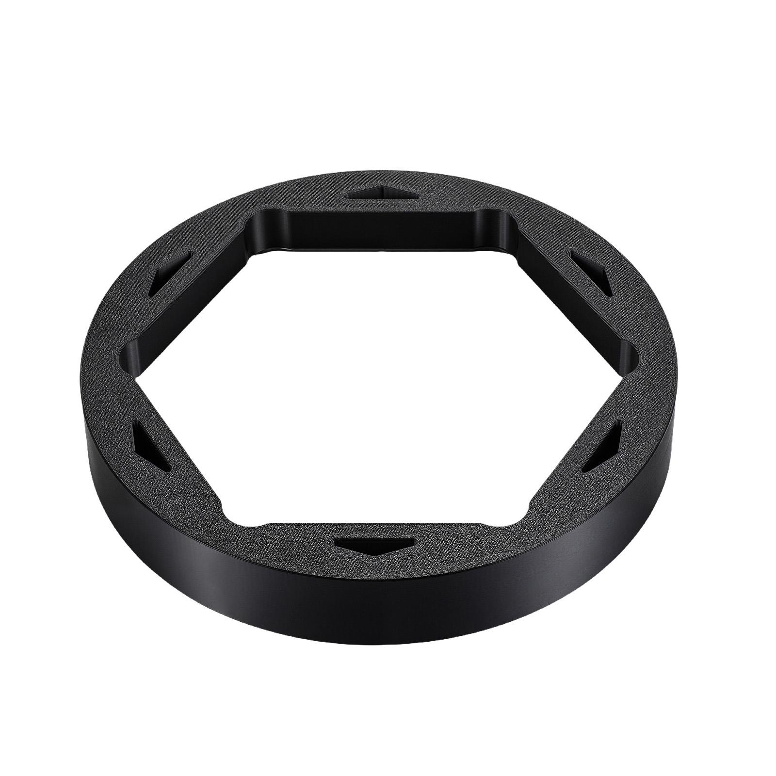 

Off Road Motorbike Accessories Motorcycle Chain Protector Cap Chain Anti Collision Cushion Easy Installation чорний