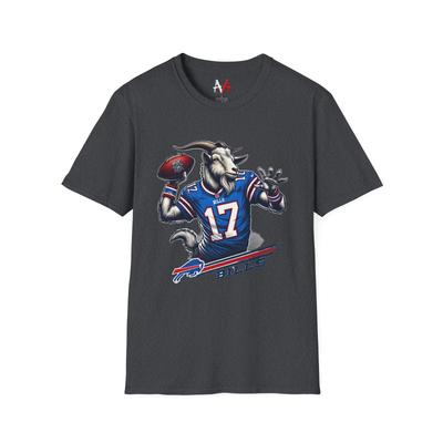 Men's and Women's T-shirts Josh Allen GOAT T-Shirt – Celebrate Buffalo’s Star QB