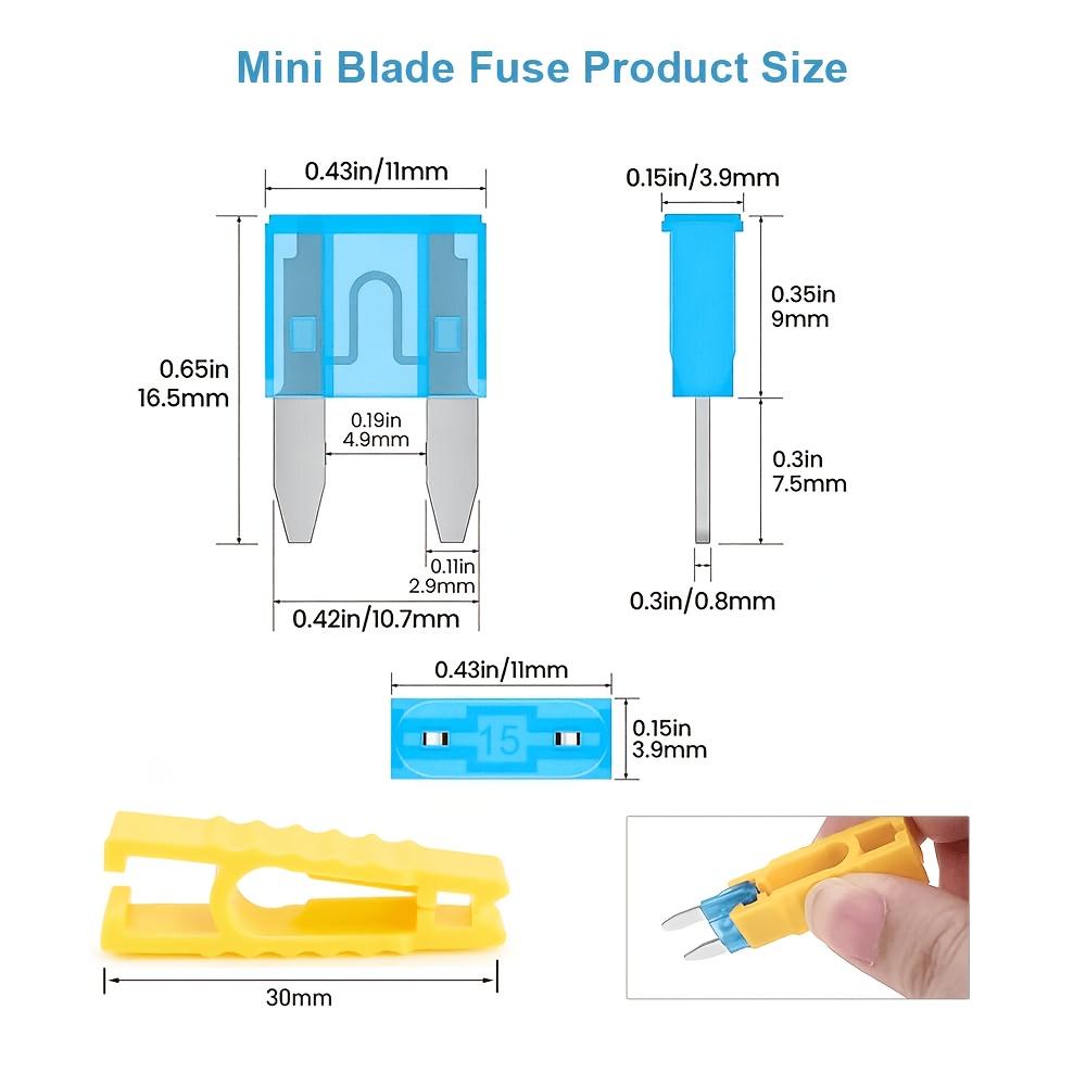 120Pcs Low Profile Automotive Blade Fuse Set With Puller Assorted Car Truck RV ATV Boat Marine Replacement Fuses 2A-35A Fuses4