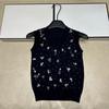 Trendy Sequin V-Neck Knit Vest - High-Quality, Slim-Fit, Versatile Fashion Top