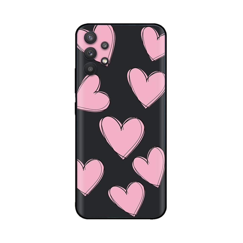 For Samsung A32 Case Soft Black Silicone Phone Back Cover for Samsung Galaxy A32 4G A325 A 32 5G A326 Case Fundas Coque Bumper