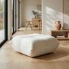 Chenille-Sofa-Fußhocker ergänzen Sofas aller Stilrichtungen.; Togo Sofa Fußhocker, stilvolle Schuhbänke
